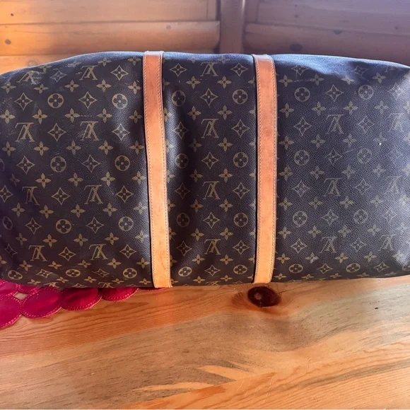 Louis Vuitton Monogram Brown and Tan Duffel Bag - Picture 6 of 16